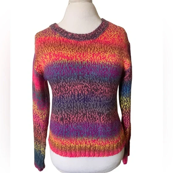 Ultra Flirt Brightly colored sweater - Picture 1 of 10